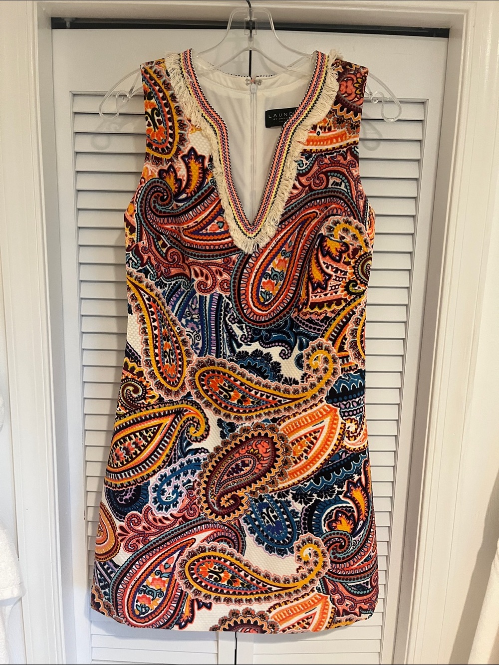 Laundry By Shelli Segal Paisley Shift Dress Size 4